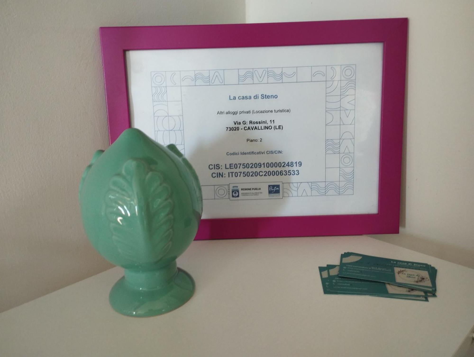 La casa di Steno Lecce Esterno foto